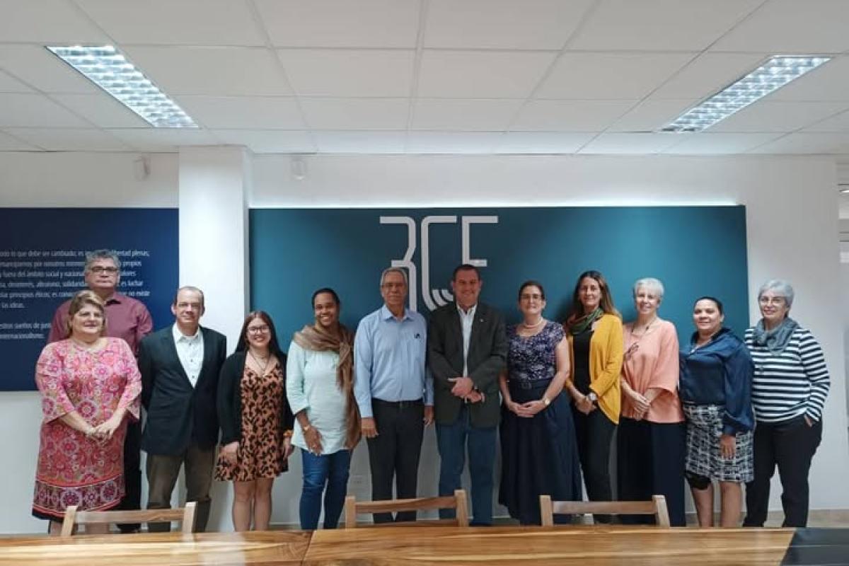 directivos de la cámara de comercio