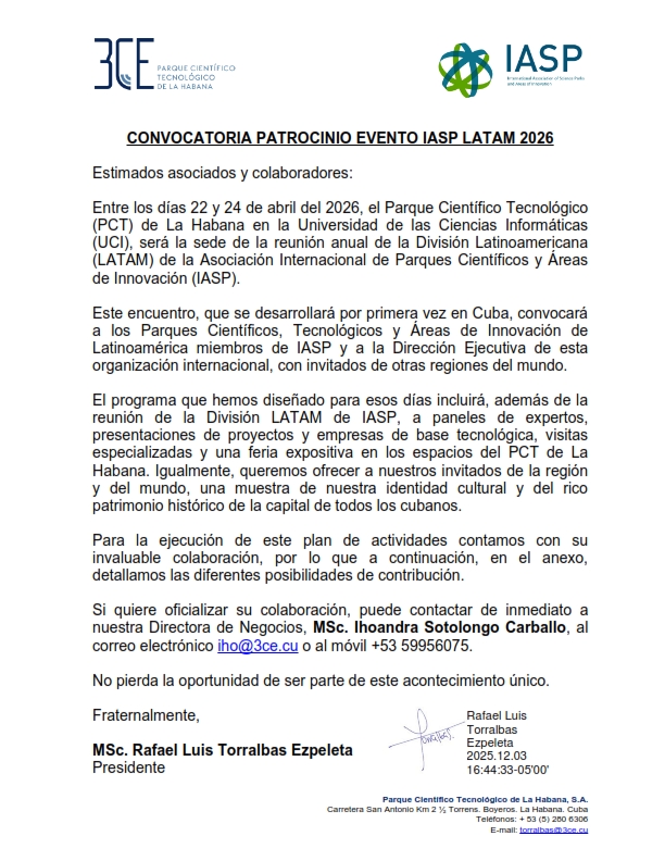 Convocatoria Patrocinio 1