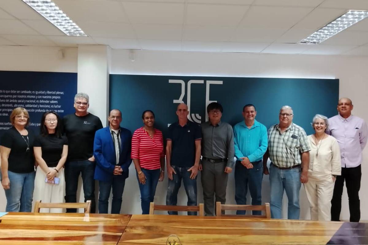 Encuentro con el grupo Panda